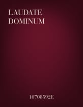 Laudate Dominum Vocal Solo & Collections sheet music cover